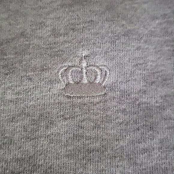 NEW 3X JUICY COUTURE CROWN EMBROIDERED FRENCH TERRY LIGHTWEIGHT SWEATSHIRT NWT - Picture 6 of 10